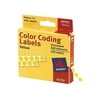 Avery Permanent Color Coding Labels, 1/4" Round, Pack of 450, Available in Multiple Colors