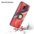thumbnail image 3 of Labanema LG G8 ThinQ Case with 360 Degree Rotating Ring Stand, Support Magnetic Car Mount, Protective Cover for LG G8 ThinQ (Rose Red), 3 of 7