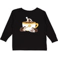 thumbnail image 3 of Inktastic Cute Hot Chocolate Hedgehogs Boys or Girls Long Sleeve Toddler T-Shirt, 3 of 5