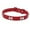 Rouge, variante sur Collier pour Animal de Compagnie Mode Os en Métal Collier pour Chien Ajustable Collier pour Chat Collier pour Chiot
