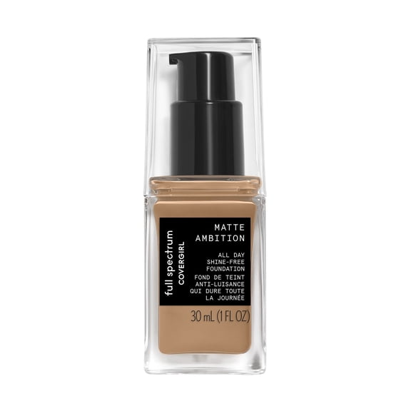 COVERGIRL Full Spectrum Matte Ambition All-Day Foundation, Cool 3
