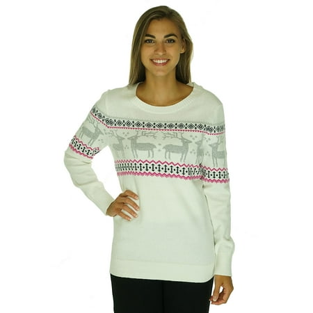 Tommy Hilfiger Long Sleeve Deer Printed Sweater