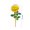 Yellow, variant on Valentines Rose Ornament For February 14 Festive Romantic Wedding Gift For Girlfriend Or Good Friend Birthday Present 9.45x2.76in