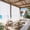 White #2, variant on Extra Wide Outdoor Curtains Waterproof Mesh Screen Privacy Netting Bug Proof for Patio Porch Balcony Pergola Terrace Light Filtering Grommet Rod Pocket 78.7x95.3 Inch 1 Panel