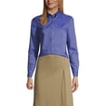 thumbnail image 2 of Lands' End School Uniform Women's Long Sleeve Oxford Dress Shirt, 2 of 2