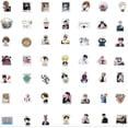 thumbnail image 3 of Pegatinas HUOGUO Kpop Stray Kids de vinilo impermeable, 100 unidades, 3 of 5
