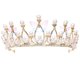 thumbnail image 3 of Alloy Bridal Crown for Wearing Chic and Stylish Design Multi Color One Size Fits All, 3 of 3
