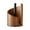 A, variant on Modern Spiral Design Paper Towel Holder, Countertop Wooden Tissue Dispenser with Metal Rod, FSC Certified Solid Wood Base for Kitchen Bathroom, One-Hand Tear Paper Towel Stand