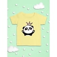 thumbnail image 3 of Cute Panda With A Crown T-Shirt Infant -Image by Shutterstock,  18 Months, 3 of 4
