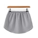 thumbnail image 5 of Falda de talla grande con extensor de rayas transparentes escalonadas en capas para mujer Wmkox8yi  FGJ564, 5 of 9