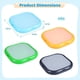 thumbnail image 3 of 4 Recipientes de Silicona para Almacenar Alimentos, Cajas Bento Herméticas para Frutas, Verduras y Comidas, 4 Colores., 3 of 5