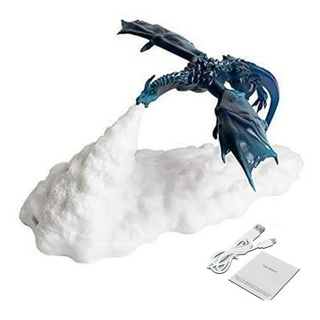 

3D Printed Led Volcan O Dragon Lamps As Home Creative Night Light For Moon Lamp