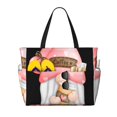 thumbnail image 1 of Easygdp Coffee Gnome (1) Bolsa de Viaje de Playa de Gran Capacidad, Bolsa Tote Perfecta para la Playa, Escapadas de Fin de Semana y Viajes, 1 of 7