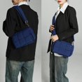 thumbnail image 2 of Puffer shoulder bag Nylon padded woven handbag designer crossbody women down purse, 2 of 6