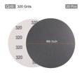thumbnail image 2 of Uxcell 6 Inch 320 Grit Hook and Loop Wet Dry Usable Silicon Carbide C-Weight Backing  Sanding Disc 20Pack, 2 of 5