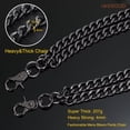 thumbnail image 5 of JASGOOD Pants Chains for Men Women Hip Hop Punk Jeans Chain Multi-layer Anti-Lost Wallet Chain Belts, 5 of 10