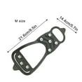 thumbnail image 3 of Non Slip Ice Cleats for Shoes and Boots, Ice Snow Gripper Shoe/Boot Traction Cleats with 8 Stainless Steel Spikes, Winter Outdoor Anti-Slip Crampons for Walking, Climbing and Hiking, 3 of 8