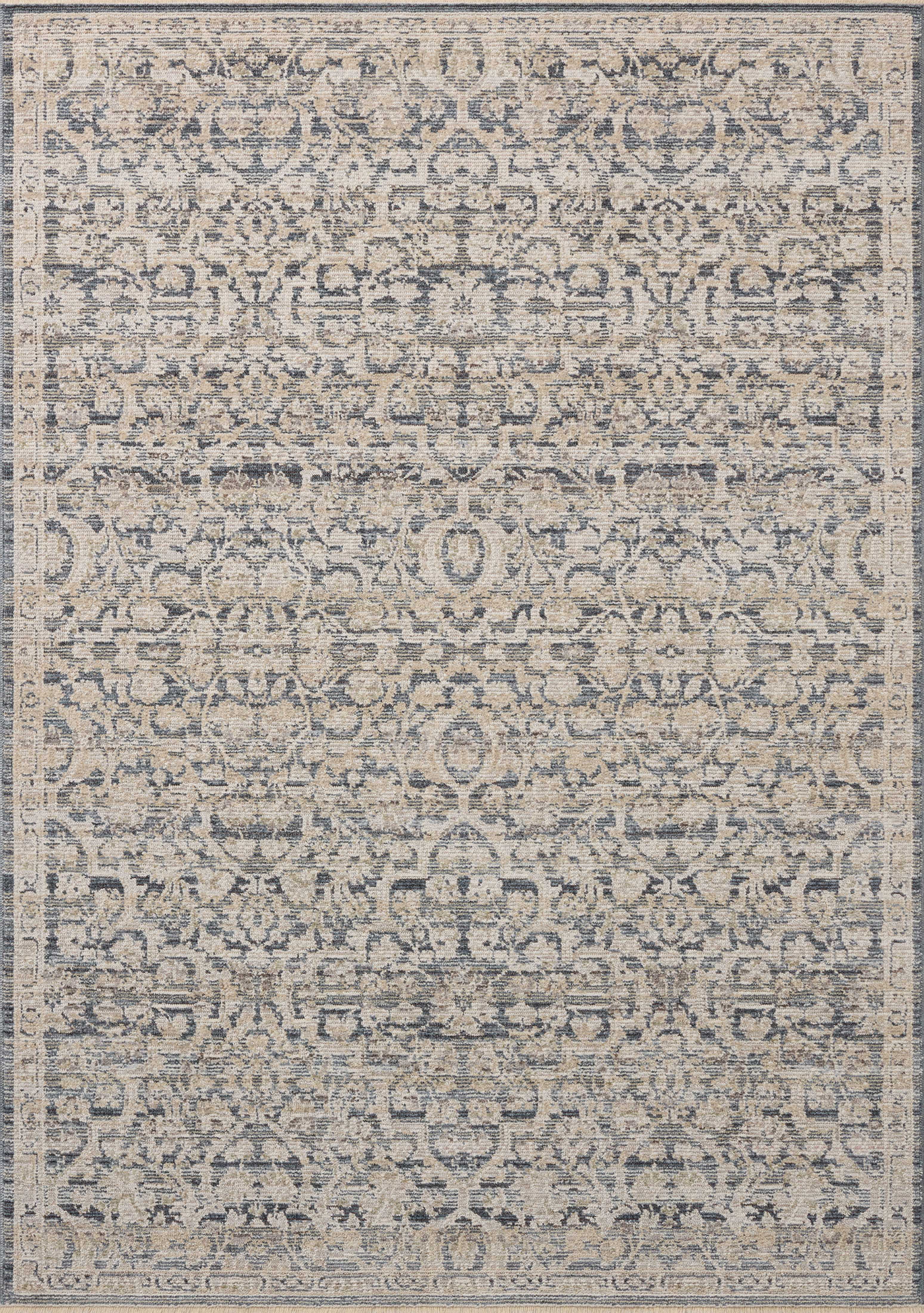 Loloi Milena Denim / Natural 4'-0" x 10'-0" Area Rug