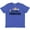 Vintage Royal Blue, variant on Inktastic Grandpa's Princess Crown and Flowers Youth T-Shirt