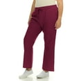 thumbnail image 4 of HEAL+WEAR Plus Size Women’s Clinical Scrub Pants with Elastic Waistband & Cargo Pockets 4-Way Stretch - Straight Leg, 4 of 8