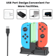 thumbnail image 3 of Accesorios para la base de carga de Nintendo Switch, soporte de carga para mando Pro con cable USB, estación de acoplamiento para joystick de juegos, 3 of 8