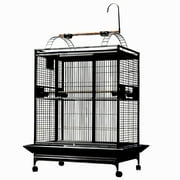8004836 Black Play Top Bird Cage, by A&E Cage Company