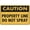 Warning Sign 6, variant on Caution Quarantine No Admittance Aluminum Sign 12 x 8 Inches - UV Ink Printed, Durable for House, Business, Indoor Outdoor Lab, Animal Facility Use