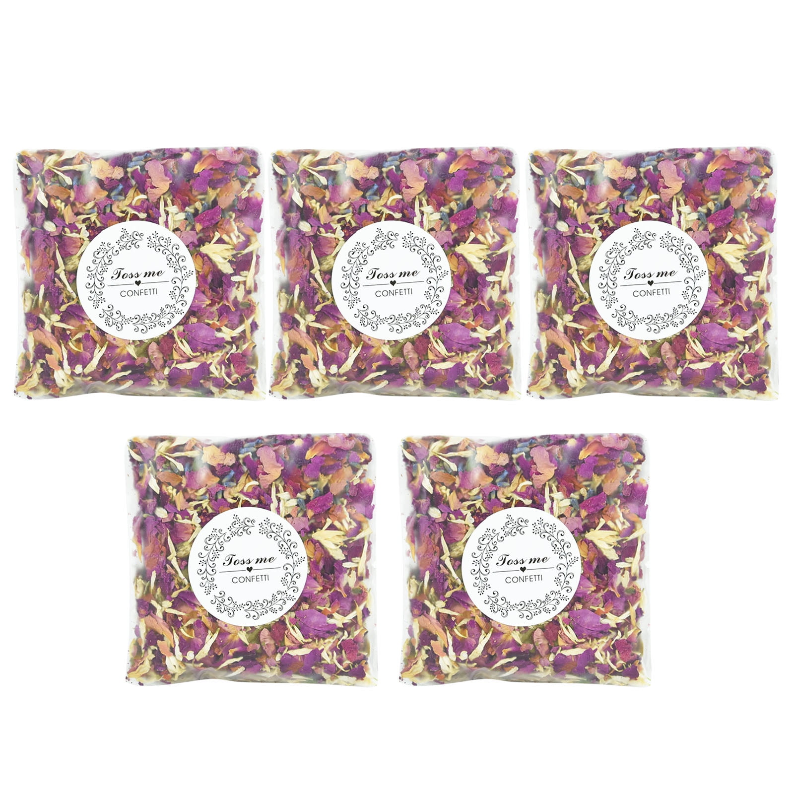 10 Packs Natural Wedding Confetti Throwing Dried Flower Petals