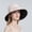 Pink, variant on YWDJ Wide Brim Hats for Women Women Summer Sun Protection Fashion Outdoor Sunhat Peaked Cap Black One Size