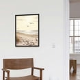 thumbnail image 4 of ONETECH Neutral Landscape Artwork Modern Dandelion Wall Art Ocean Landscape Picture Small Seashell Artwork Neutral Beach Painting Pampas Grass Canvas Wall Art for Living Room12x16in, 4 of 4