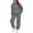 Dark Gray, variant on Automet Womens 2 Outfits Hoodie Sweatsuit Sets Oversized Sweatshirt Baggy Fall Fashion Sweatpants With Pockets(Coffee,Xxxl)
