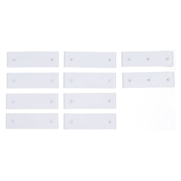 Slicks Boat Trailer Bunk Slide Pads Strong Structure 3in X 10in Boat Trailer Bunk Slicks for Loading and Unloading