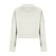 thumbnail image 4 of biudgviw Cropped Sweatshirts for Women Crew Neck Fleece Lined Pullover Long Sleeve Cute Crop Tops Going out Fall Clothes, 4 of 6