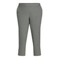 thumbnail image 4 of Just My Size by Hanes Women's Plus Tummy Control Dress Pants, Sizes 0X-4X, Regular & Petite, 4 of 4