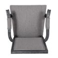 thumbnail image 4 of Noble House Aisenbrey Indoor Wood Upholstered Dining Chair, Set of 4, Gray, 4 of 9