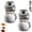 cat 2pc, variant on EVHRZN Funny Salt and Pepper Glass Bottle, Cute Cat & Dog Salt and Pepper Containers with Stainless Steel Lids, Transparent Glass Bottle Set for Kitchen Cooking, Table, Camp