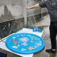 thumbnail image 3 of Splash Pad Sprinkler for Kids 68" Splash Play Mat Outdoor Water Toys Inflatable Splash Pad, 3 of 4