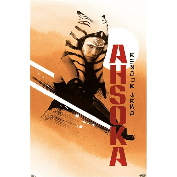 Star Wars: Ahsoka - Double Lightsabers Wall Poster, 22.375" x 34"
