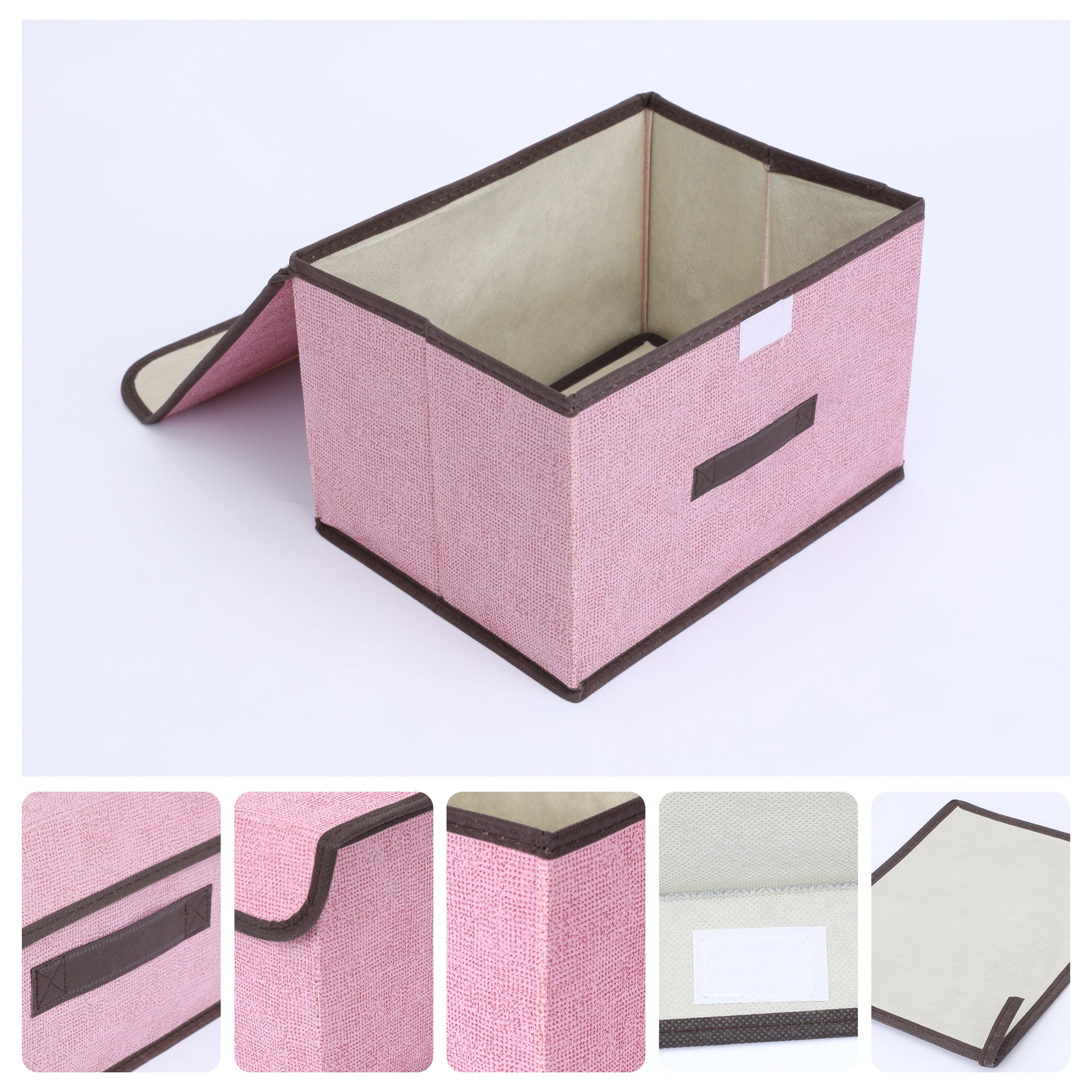 Unique Bargains 1 Pack Clothes Storage Bags Moving Bags Pink 14.2*9.1*9.4in