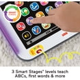 thumbnail image 3 of Fisher-Price Laugh & Learn Smart Stages Tablet Toddler Electronic Musical Learning Toy, Gray, 3 of 6