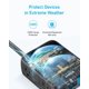 thumbnail image 4 of Anker regleta con puertos USB, 5 pies, protector contra sobretensiones (2000J), extensor de 8 salidas con 2 puertos USB A y 1 puerto USB C, funciona, 4 of 5