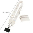thumbnail image 3 of 1pcs Clip And Go Phone Strap with Zipper Pouch,Crossbody Adjustable Chain Lanyard with PU Leather Wallet for All Phones, 3 of 8