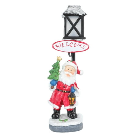 

1Pc Christmas Night Lamp Creative Resin Statue Night Light Christmas Decoration