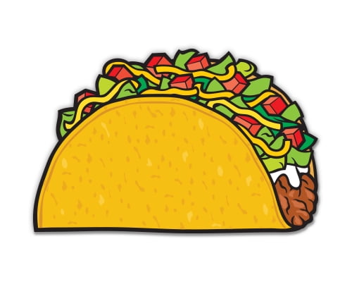 Decal Stickers Mexican Tacos Green Red Food Bar Restaurant Truck Vinyl 