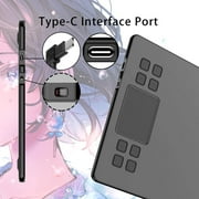 VEIKK A50 Drawing Tablet 10X6 inch with 8 Hot Keys and Touch Pad for Windows,Mac,Linux