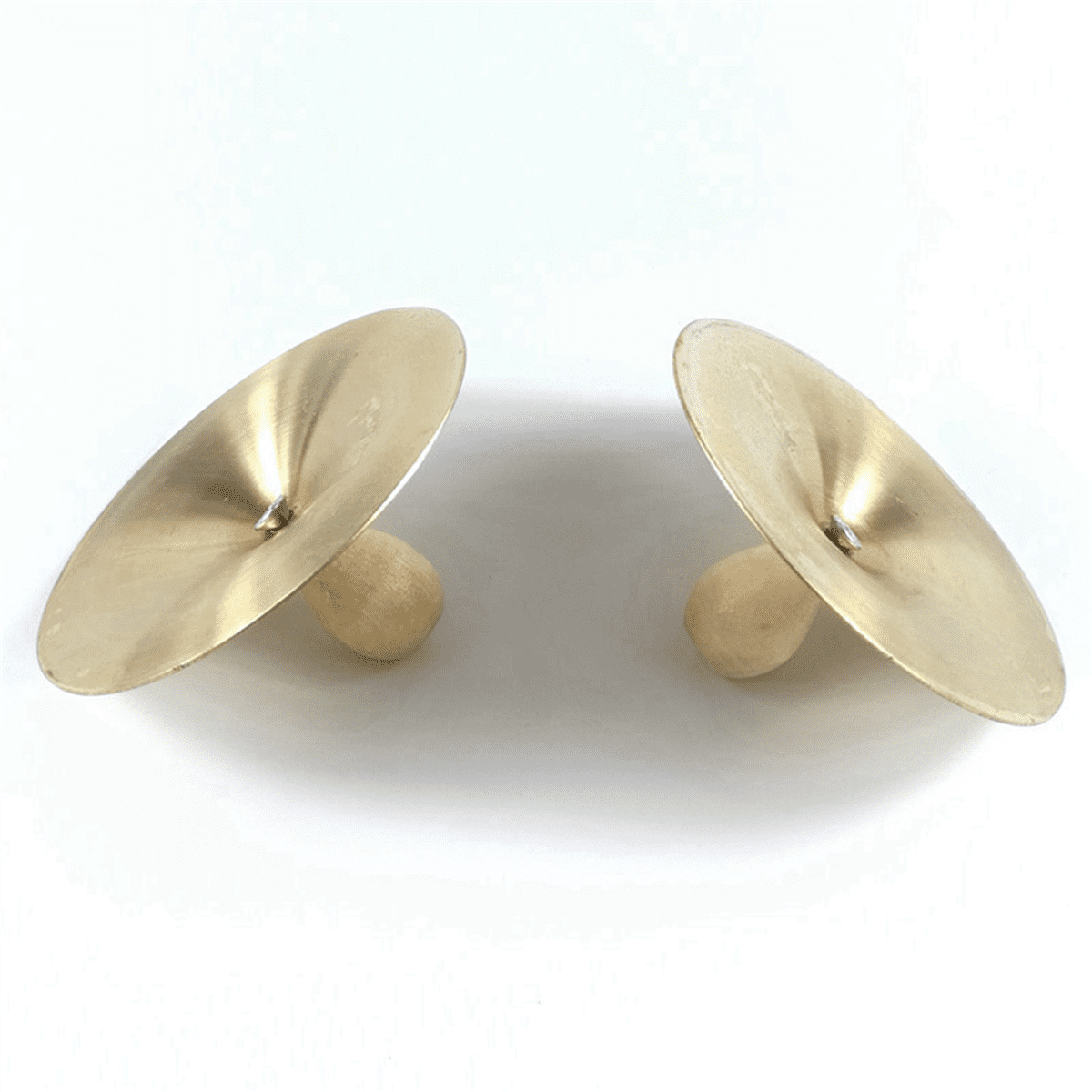 5 Pair 9cm Hand Percussion Copper Cymbals Children Musical Instrument Education Toys Brass