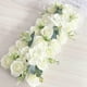 thumbnail image 3 of Arco de flores DIY, camino de bodas, arreglo floral realista para bodas Estilo blanco 2, 3 of 8