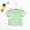 Green, variant on TMOYZQ Kids Baby Girls Clothes Collar Shirt Toddler Blouse Puff Short Sleeve T-Shirt Solid Color Basic Tops