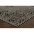 thumbnail image 2 of Oriental Weavers Revival 1'10" x 3'3" Machine Woven Rug in Gray, 2 of 2
