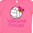 thumbnail image 4 of Inktastic Volleyball Butterfly Princess Girls Toddler T-Shirt, 4 of 5